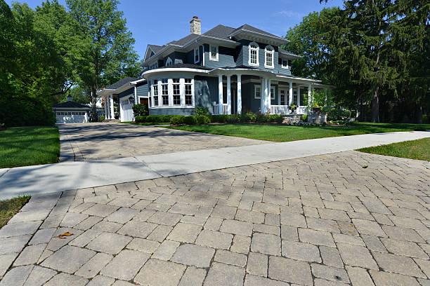 Best Cobblestone Driveway Pavers  in Harlan, IN